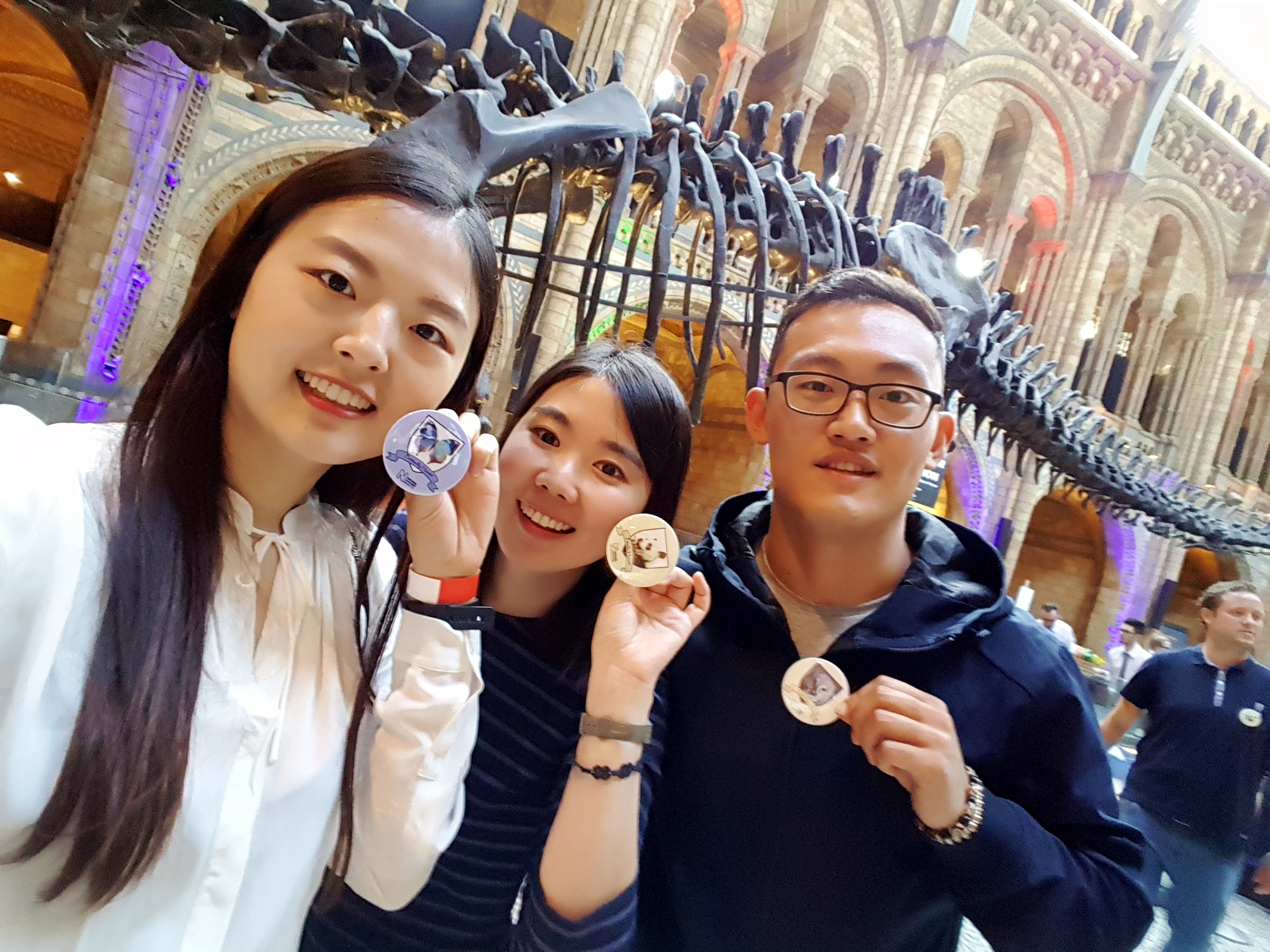 With our House badges