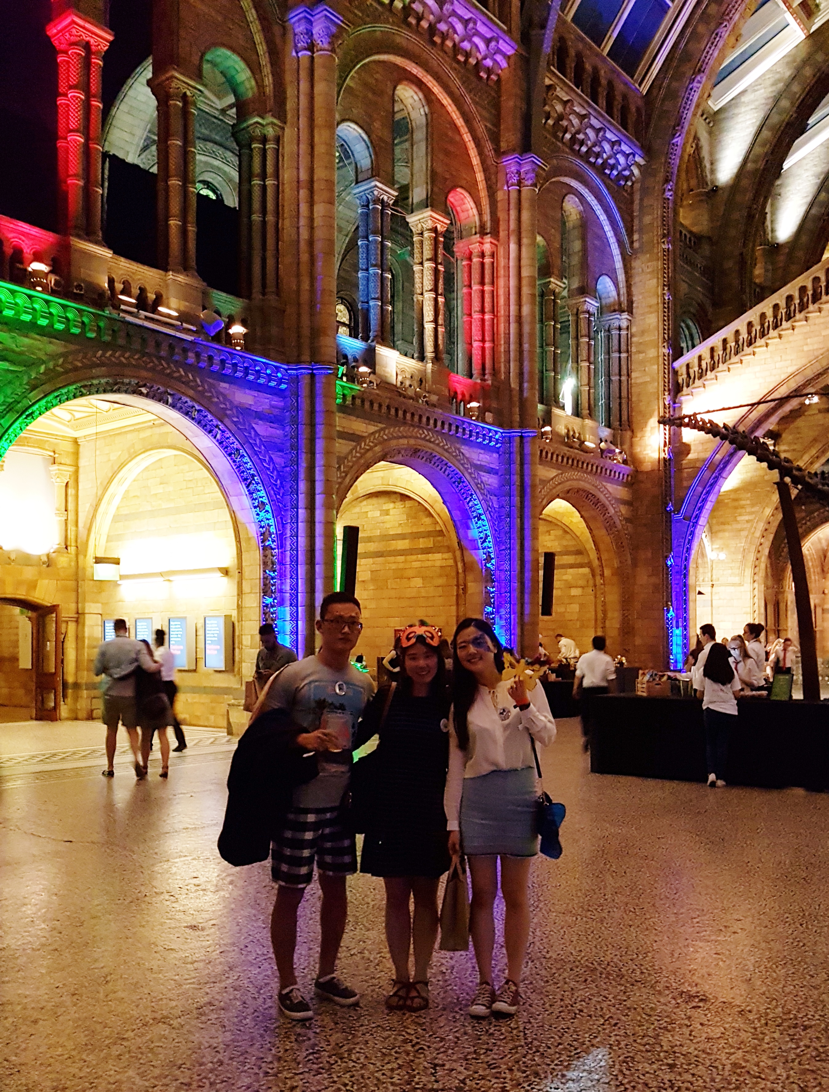 After the first event, before Silent Disco