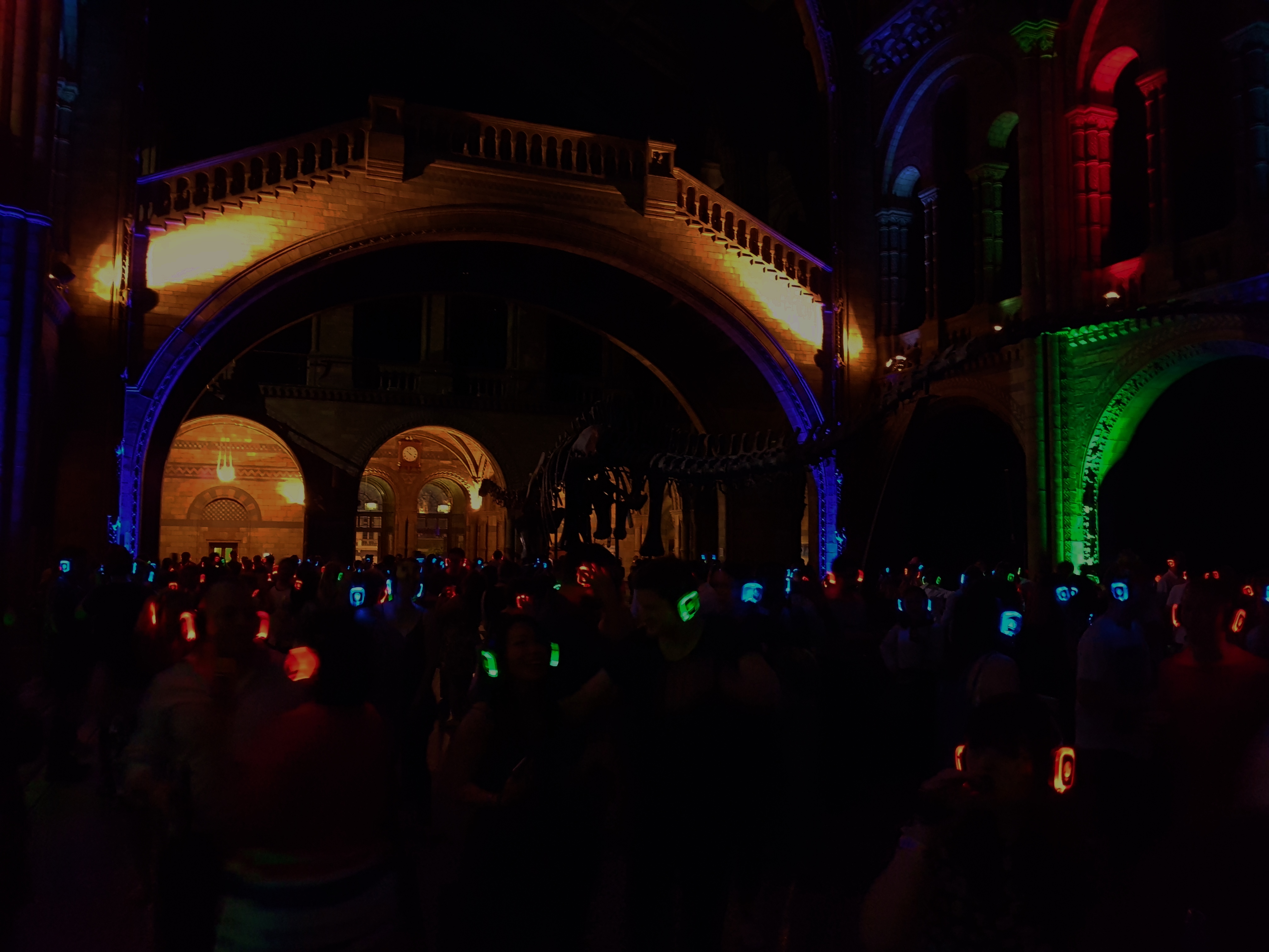 Silent Disco at Natural History Museum