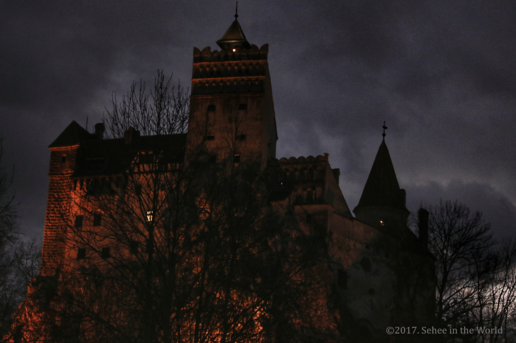 Bran Castle, Romania, Halloween, Dracula Castle, Halloween in Transylvania, Halloween night, Sehee in the World