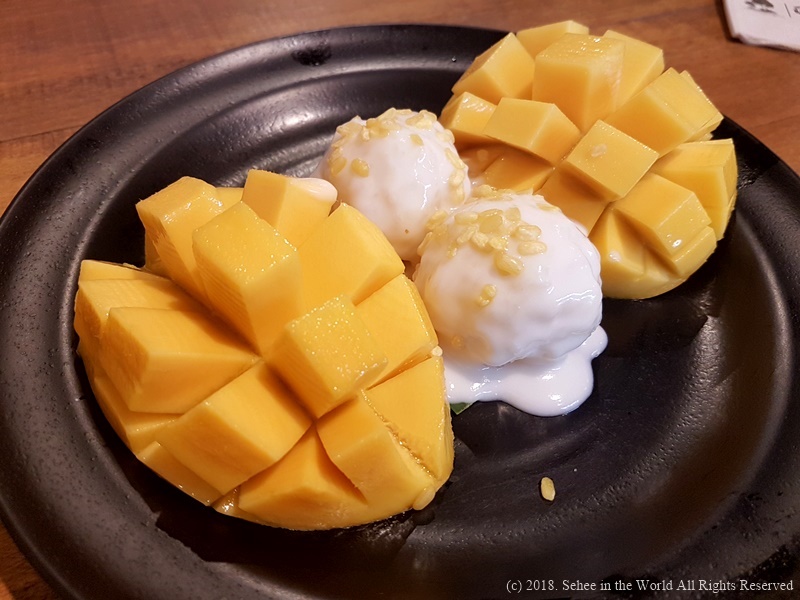 #1 Things to Do in Bangkok: mango desserts - Sehee in the World