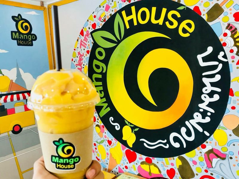 mango house ayutthaya - mango smoothie - Sehee in the World