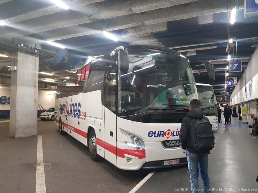 Eurolines Bus Review (Paris to London) - Coach Image - Sehee in the World