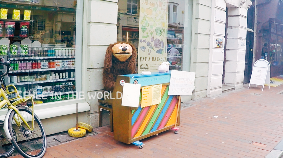Musician, Busking, Brighton