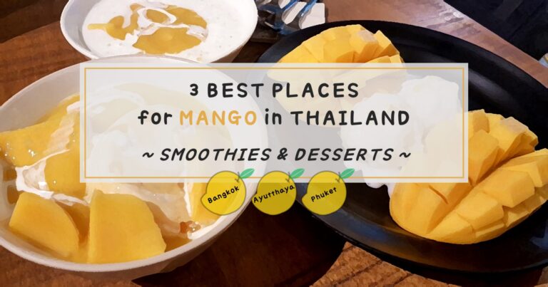 3 Best Places for Mango Smoothies & Desserts in Thailand - Sehee in the World - Facebook