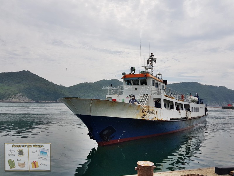 Return ferry to Gunsan approaching (Eocheongdo Island Trip) - Sehee in the World