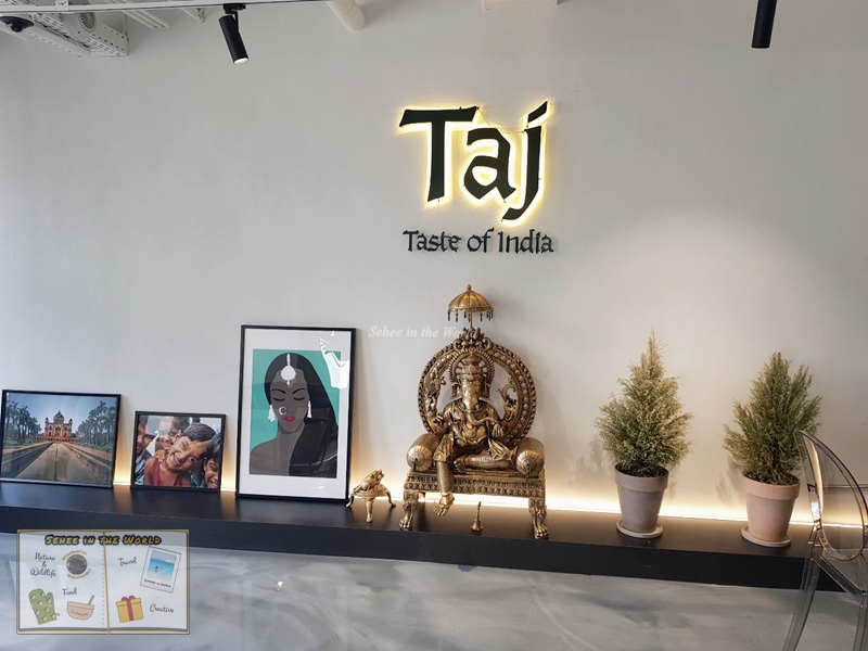 Taj's interior (after renewal) - Indian Restaurant in Seoul (Sehee in the World)